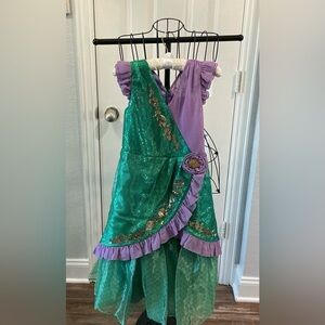 Disney Signature Princess Little Mermaid Costume in Green and Purple